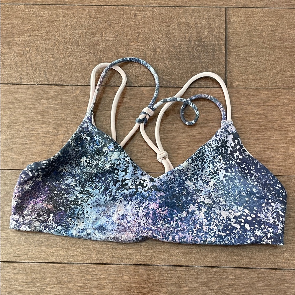 Ivivva Multicolor Abstract Sports Bra